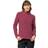 Jack Wolfskin S, Sangria Red Womens Taunus Half Zip Lightweight Fleece Pullover Sweater