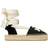 Tory Burch Woven Double-T Espadrille - Perfect Black/Natural