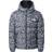 The North Face Girl's Hyalite Down Jacket - Vanadis Grey Leopard Print (NF0A5IYRV4N)