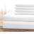 BYSURE Super Soft Bed Sheet White (266.7x259.1cm)