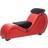 Master Series Red Chaise Longue Red