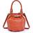 Old Trend Pumpkin Bucket Bag - Cognac