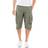 Unionbay Cordova Men's Cargo Messenger Shorts Taupe