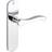 Capri Polished Chrome Lever Latch Door Handle