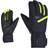 Ziener Men's Gary As Ski Gloves - Black/Poison Yellow