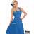 Fun Shack Women's 50s Blue Dress Costume