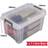 Whitefurze 1.7L Stackable Office Container Lock Lid Storage Box