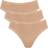 Sloggi damen-slip "24/7 cotton lace" 3er-pack single-jersey