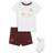 Puma Manchester City 23/24 Away Minikit, White/Aubergine, 1-2 Youth