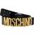 Moschino belt men 322z2a803380071555 black adjustable leather