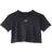 Under Armour Girl's Youths Logo Crop Top Black