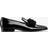 Jimmy Choo Foxley leather tassel loafers men Leather/Leather/Leather Black