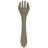 Baby Silicone Weaning Fork Silver Sage