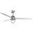 LEDS-C4 Forlight Mariner LED Ceiling Fan Satin nickel