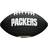 Wilson Nfl Team Soft Touch Football Green Bay Packers, Black