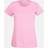 Fruit of the Loom LadiesWomens Lady-Fit Short Sleeve T-Shirt Pack 5 BC4810 Light Pink