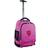 Denco MOJO Pink Indiana Hoosiers Premium Wheeled Backpack