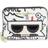 Lagerfeld Paris Women's Choupette Card Case - White