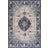 THE RUGS Bordered Traditional Blue 120x170cm