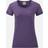 Fruit of the Loom LadiesWomens Lady-Fit Short Sleeve T-Shirt BC1354 Purple