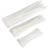 Sealey CT75W Cable Ties Assorted White 75pc