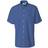 Van Heusen Short Sleeve Oxford Shirt - English Blue