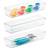 mDesign Plastic Kitchen Organizer Tray