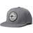 Salty Crew Youth Gray Bruce Snapback Hat