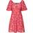 Vero Moda Hia Anea Short Dress - Pink Yarrow