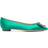 Manolo Blahnik Hangisiflat - Green