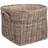 Grand Rattan Hessian Lined Log Basket