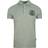 Aquascutum Aldis Crest Chest Logo Grey Polo Shirt