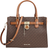 Michael Kors Women Hamilton Md Satchel Shoulder Bag - Brown