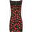 Dolce & Gabbana Short cherry-print satin dress