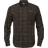 Härkila Kaldfjord Velvet Checked Shirt - Shadow Brown