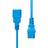 ProXtend Power Extension C13 to C14 0.75M Blue