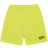 Billionaire Boys Club Small Arch Logo Shorts - Acid Yellow