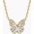 Brilliant Earth Logan Hollowell Flutter Lab Necklace - Gold/Diamonds