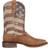 Ariat Circuit Proud - Naturally Distressed Brown/Distressed Flag