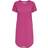 Only Short T-shirt Dress - Purple/Festival Fuchsia