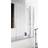 Nuie Pacific Square Hinged Bath Screen with 1005mm