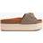 Kurt Geiger London Kensington Flatform Sliders, Natural Beige