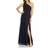 Adrianna Papell One Shoulder Chiffon Gown