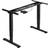 tectake Metal table Writing Desk 60x168cm