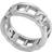 Fossil Men Heritage D-Link Stainless Steel Band Ring