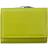 Verona Collection Purse 10 X Card Slot Lime Green