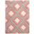 Think Rugs Olympia Pink, Grey 80x150cm