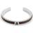 Tommy Hilfiger Mens Braided Metal Memory Bangle