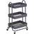 Premier Housewares Interiors Acero Trolley Table