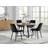 Furniturebox Santorini Brown Round Dining Set